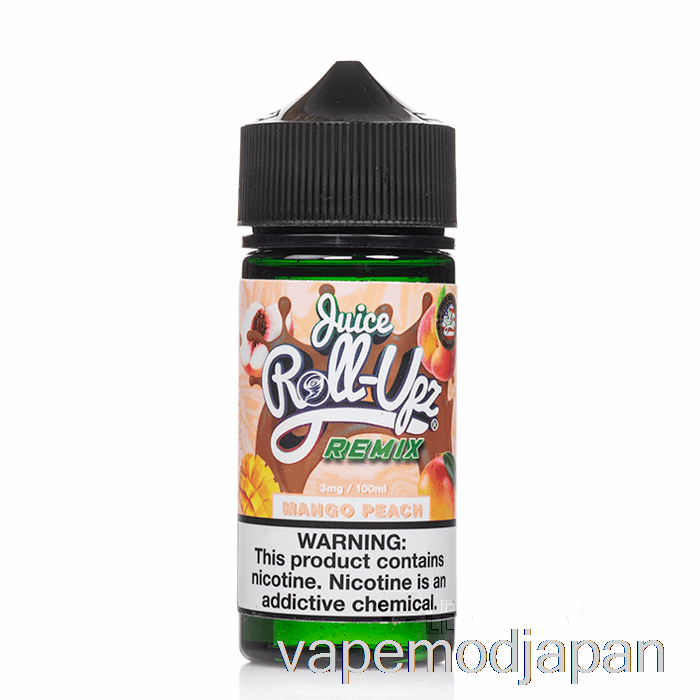 VAPE MOD マンゴーピーチ - ジュースロールアップズリミックス - 100ml 3mg